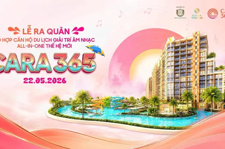 Cara365 sắp ra mắt: ‘Tân binh’ căn hộ biển all-in-one chuẩn lifestyle tại Cam Ranh