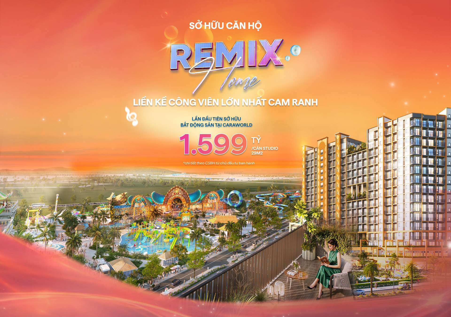 Sở hữu căn hộ Remix
